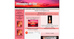 Desktop Screenshot of mensajesdeluz.com.ve